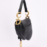 Dior Mini Saddle Bag with Guitar Strap