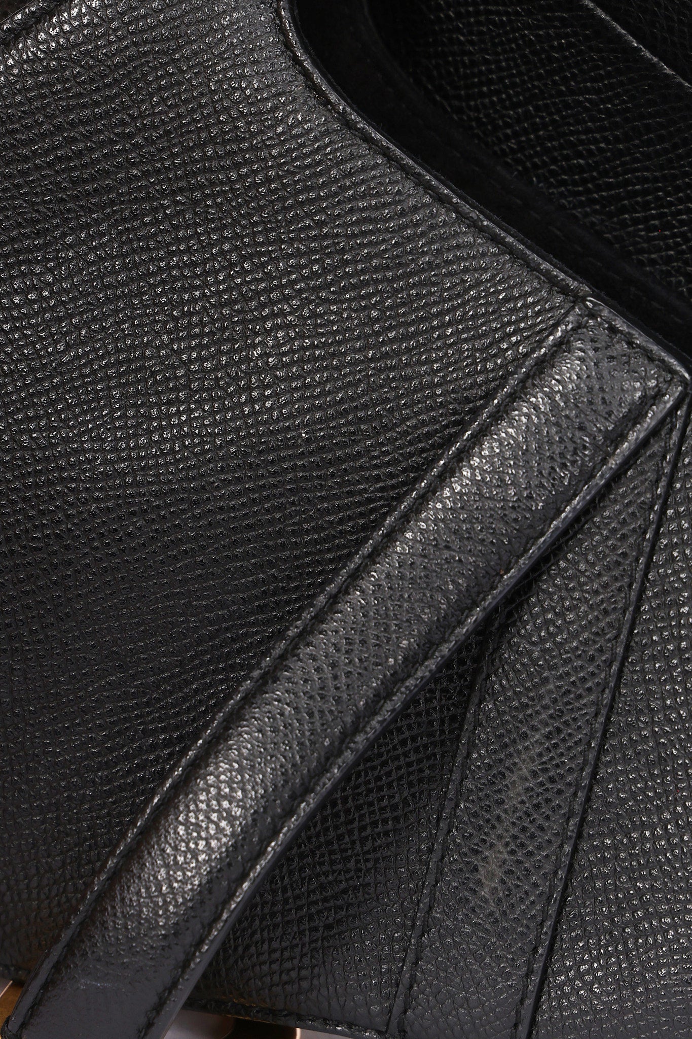 Dior Mini Saddle Bag with Guitar Strap