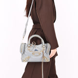 Balenciaga Mini City Bag Dusty Blue