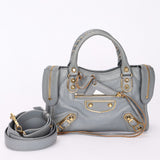 Balenciaga Mini City Bag Dusty Blue