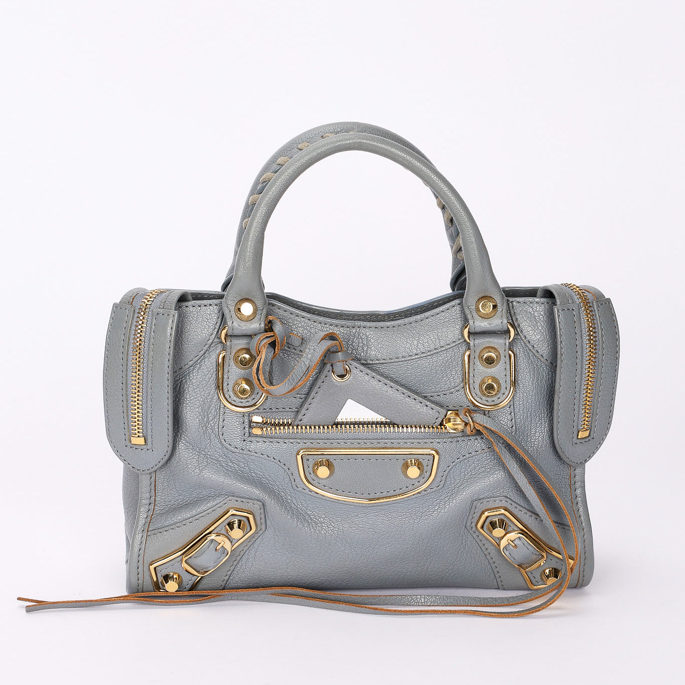 Balenciaga Mini City Bag Dusty Blue