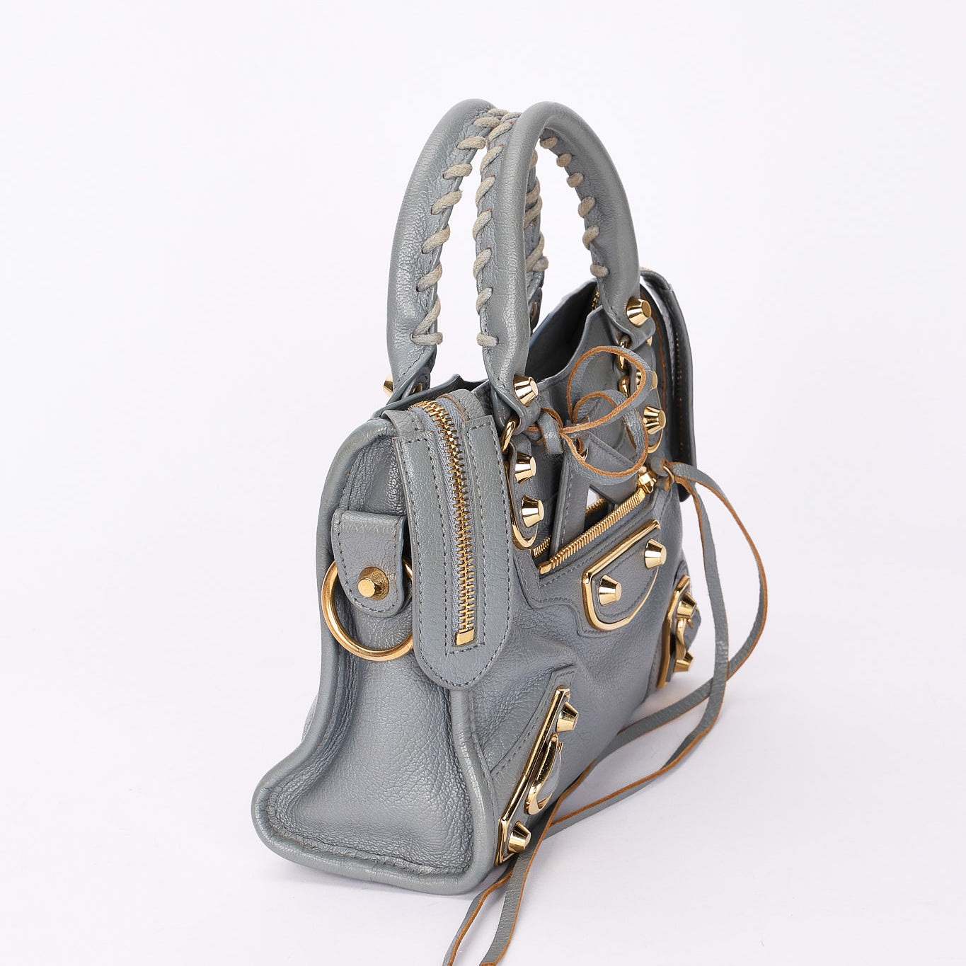 Balenciaga Mini City Bag Dusty Blue