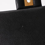 Chanel Paris-Edinburgh Front Pocket Flap Tote Black Caviar 2014 GHW