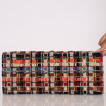 Chanel Paris-Hamburg Multicolor Tweed Clasp Clutch 2018 AGHW (DONE)