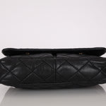 Chanel Single Flap Black Calfskin GHW