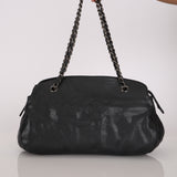 Chanel Timeless Shoulder Bag Dark Grey Caviar RHW