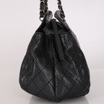 Chanel Timeless Shoulder Bag Dark Grey Caviar RHW