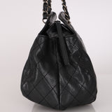 Chanel Timeless Shoulder Bag Dark Grey Caviar RHW