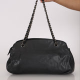 Chanel Timeless Shoulder Bag Dark Grey Caviar RHW