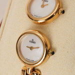 Fendi Gold Duo Face Watch