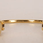 Fendi Gold Duo Face Watch