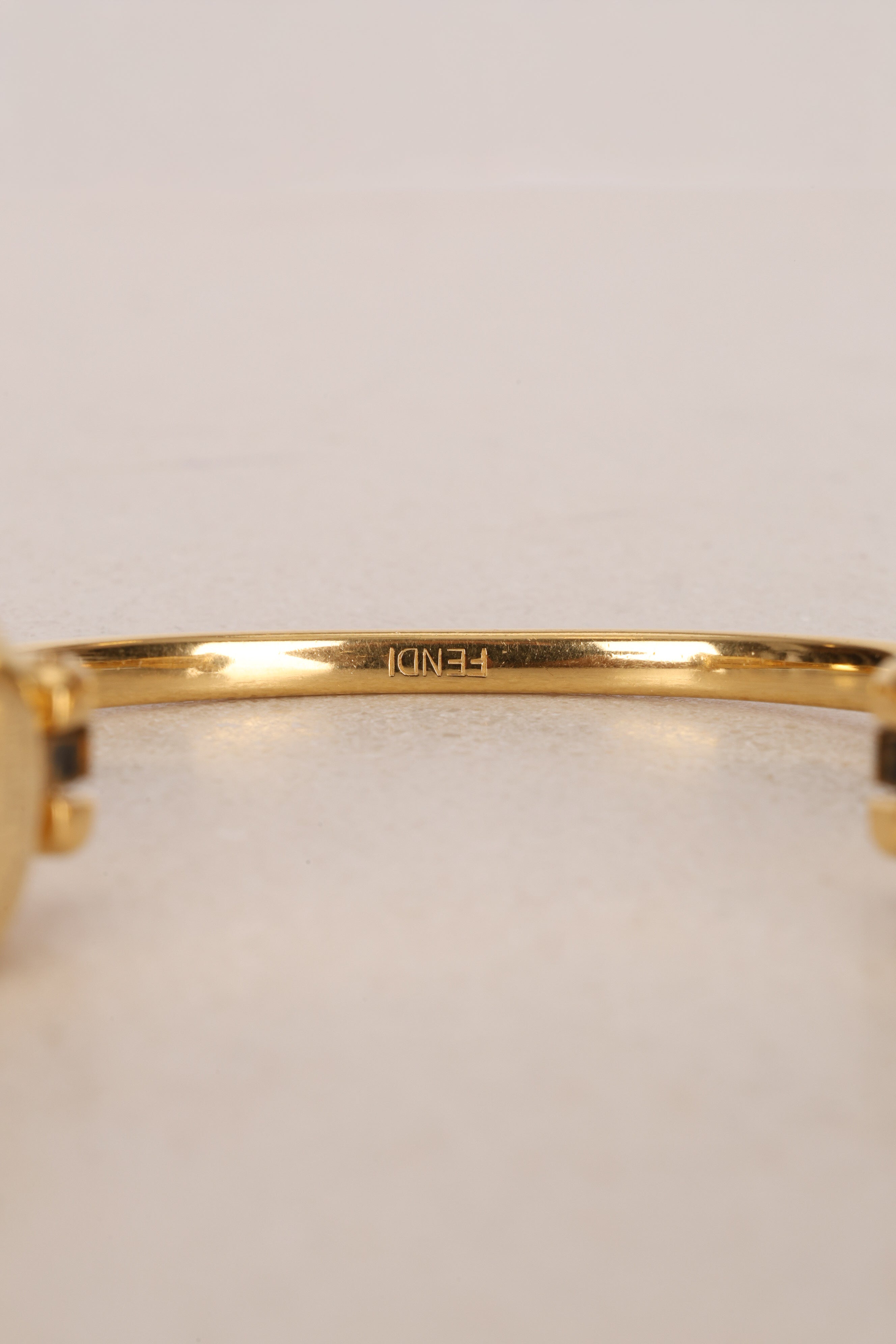 Fendi Gold Duo Face Watch