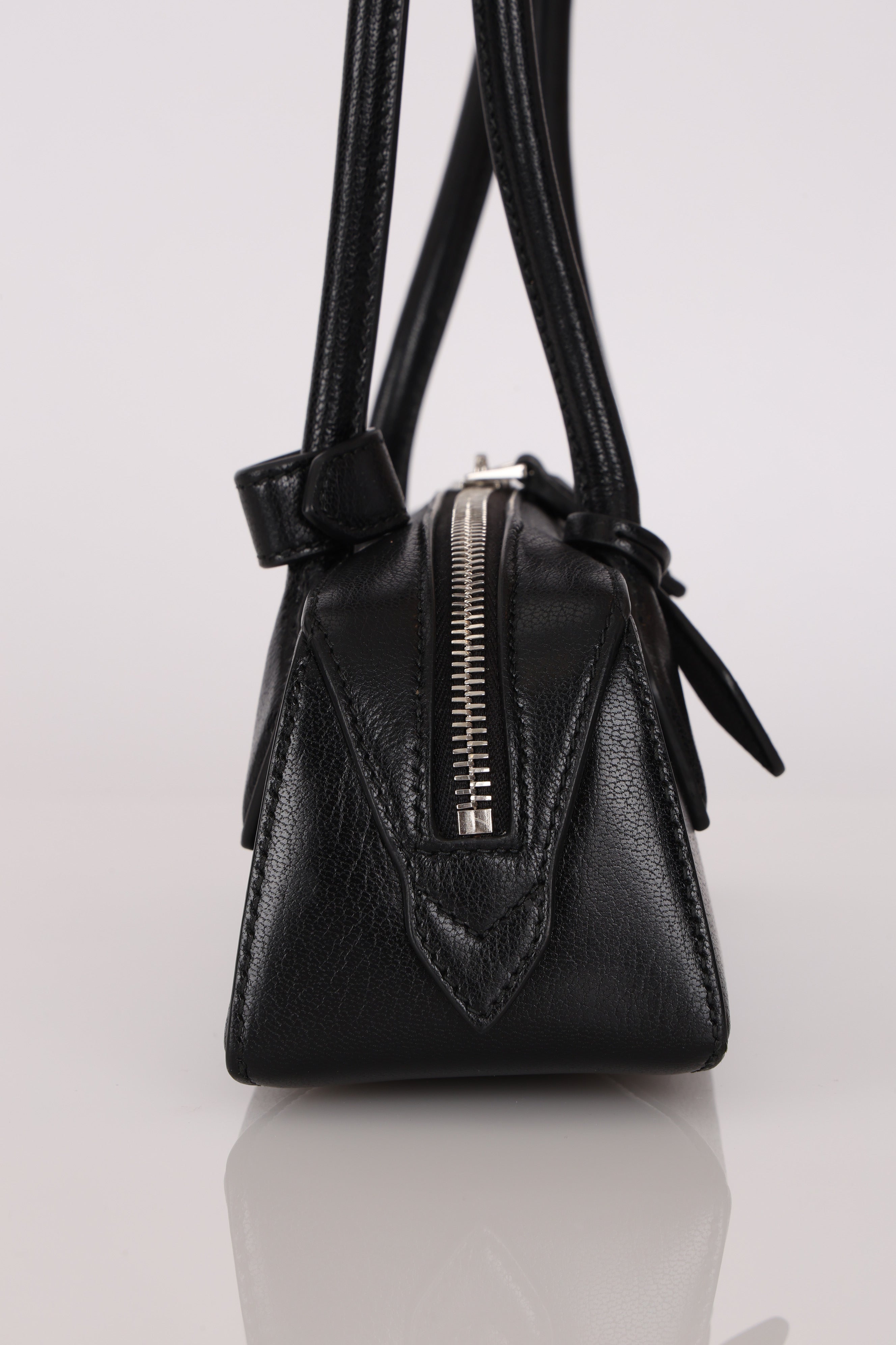 Alaia Small Le Teckel Bag in Goatskin
