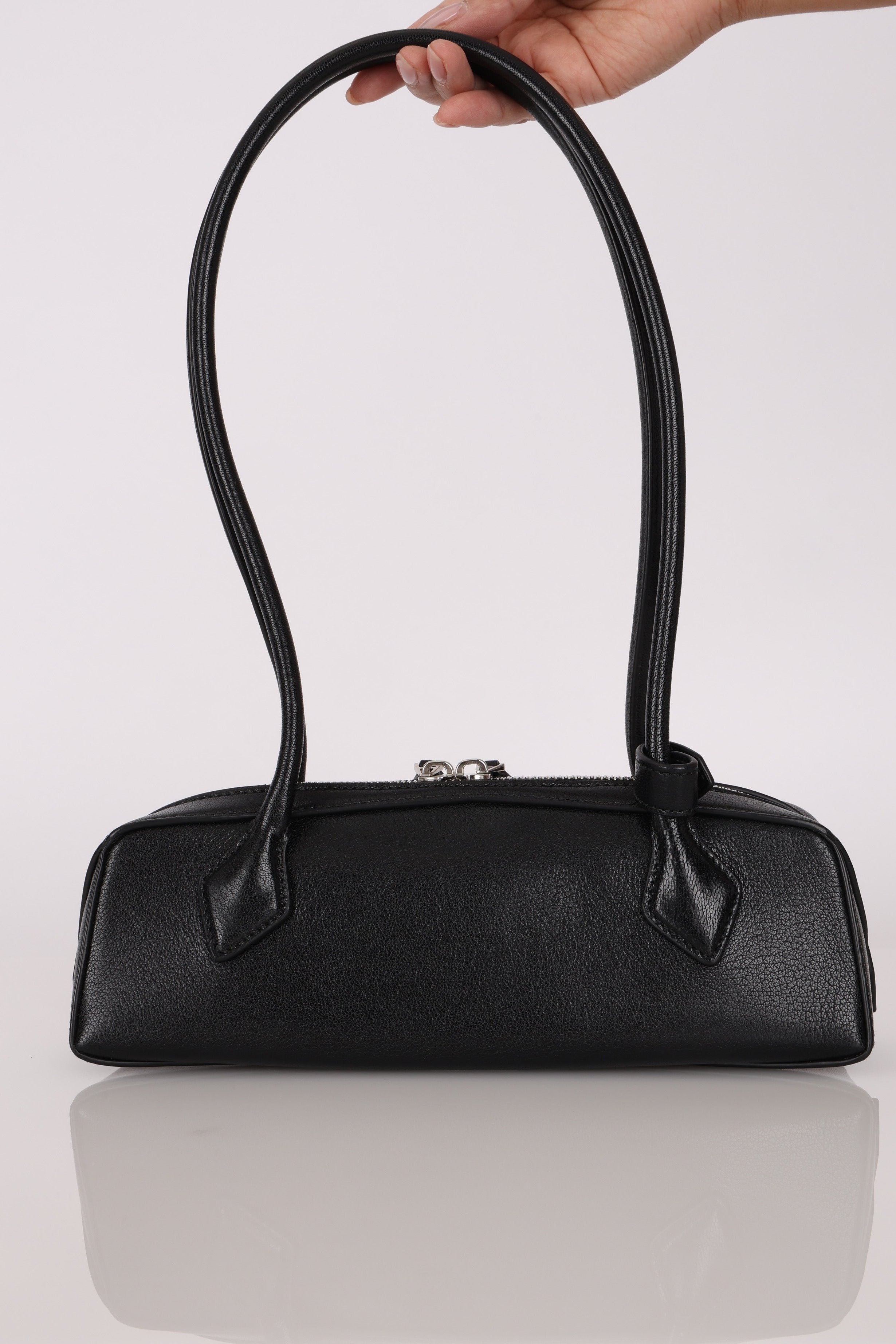 Alaia Small Le Teckel Bag in Goatskin
