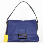 Fendi Mamma Forever Baguette Royal Blue GHW