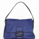 Fendi Mamma Forever Baguette Royal Blue GHW