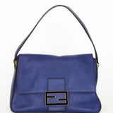 Fendi Mamma Forever Baguette Royal Blue GHW