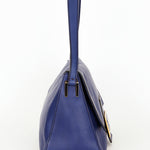 Fendi Mamma Forever Baguette Royal Blue GHW