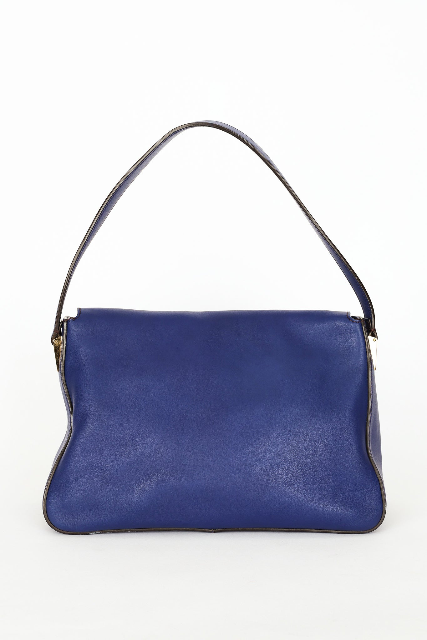 Fendi Mamma Forever Baguette Royal Blue GHW