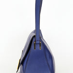 Fendi Mamma Forever Baguette Royal Blue GHW