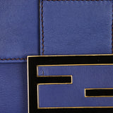 Fendi Mamma Forever Baguette Royal Blue GHW