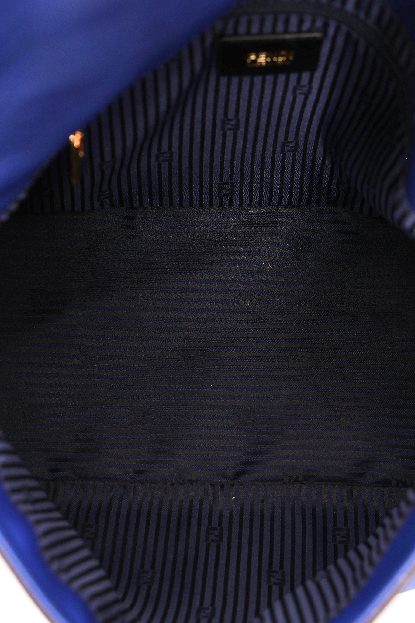Fendi Mamma Forever Baguette Royal Blue GHW