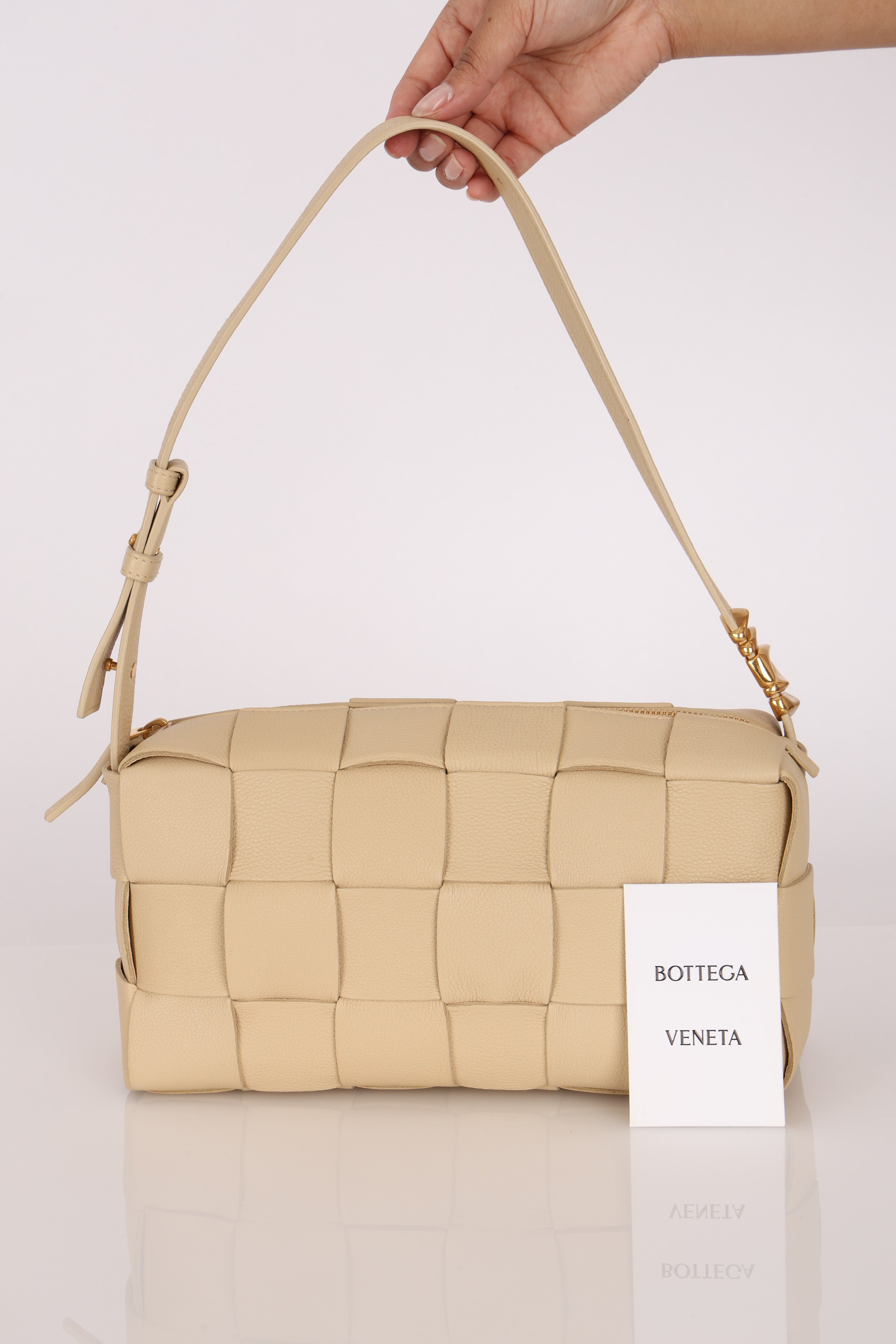 Bottega Veneta Intrecciato Cassette Shoulder Bag