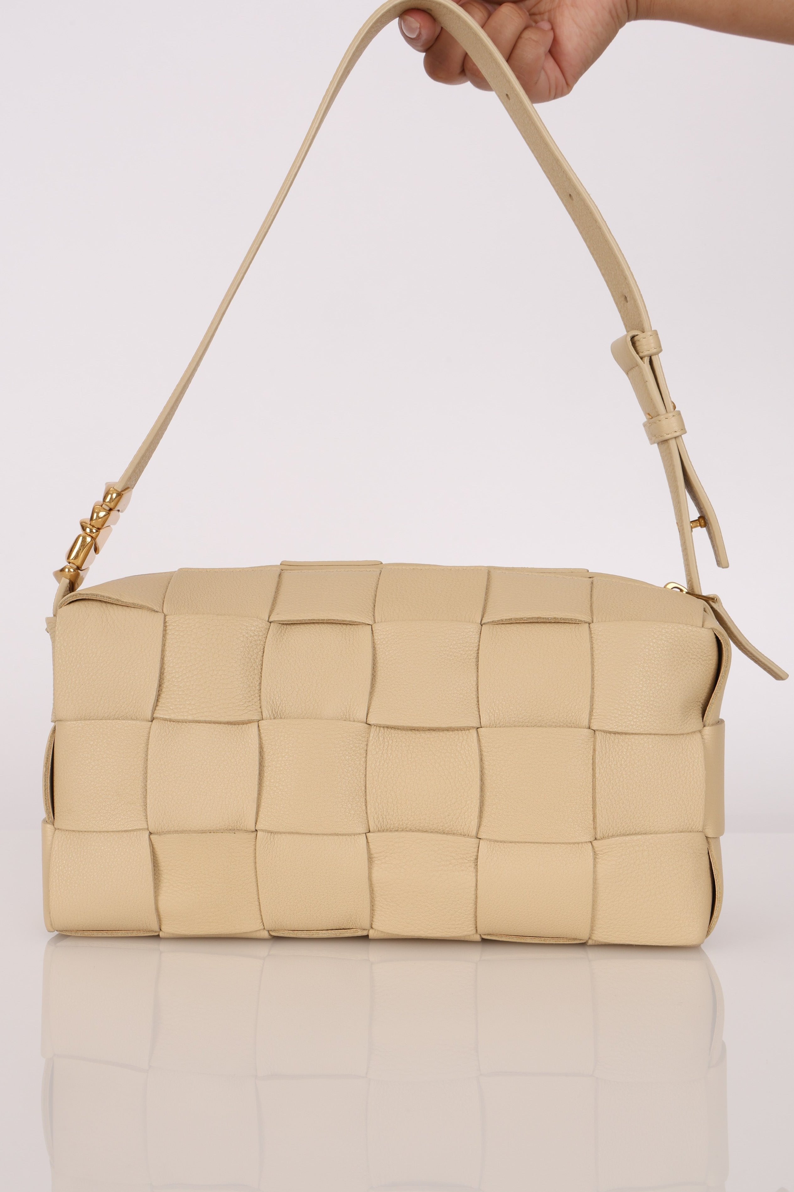 Bottega Veneta Intrecciato Cassette Shoulder Bag