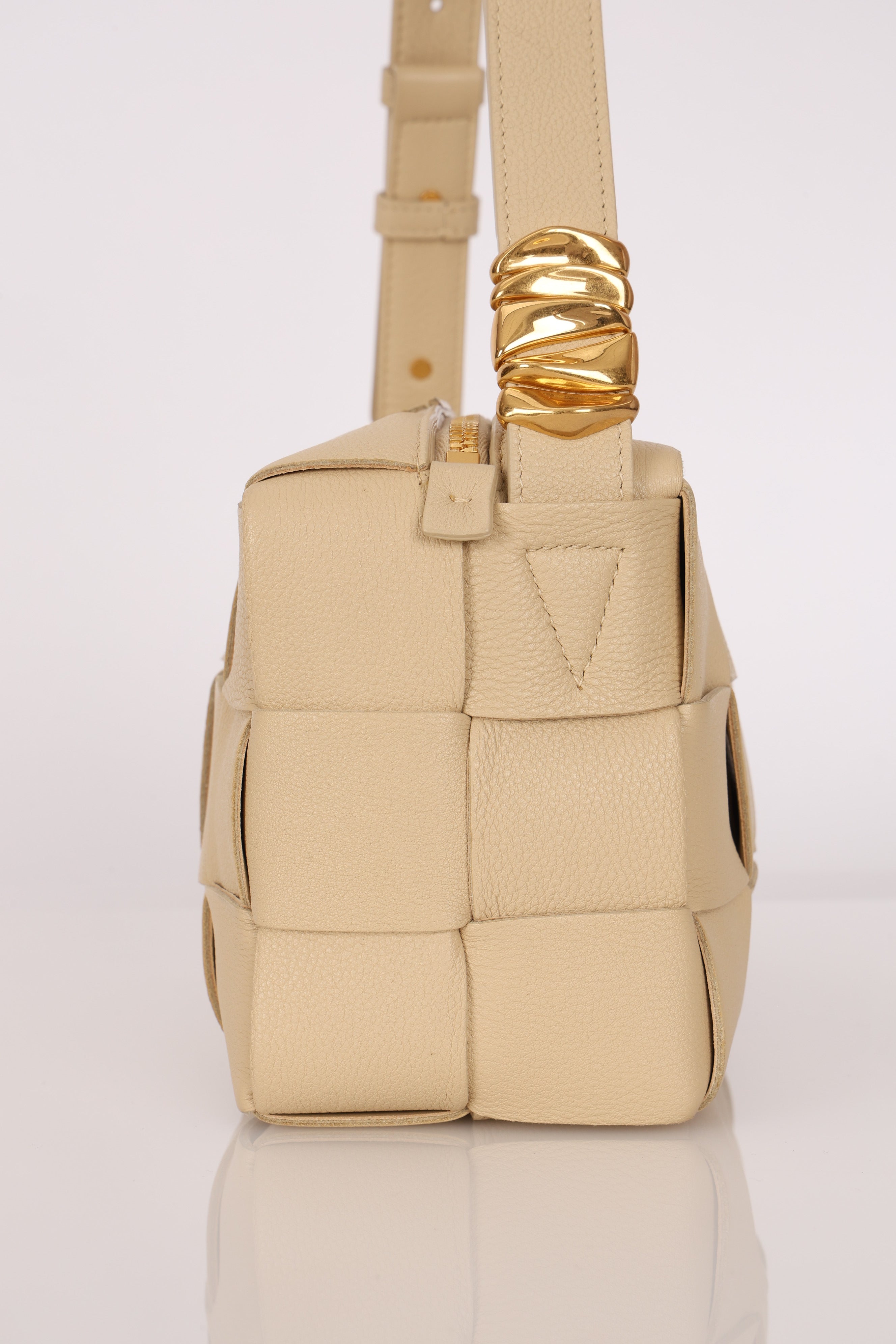 Bottega Veneta Intrecciato Cassette Shoulder Bag