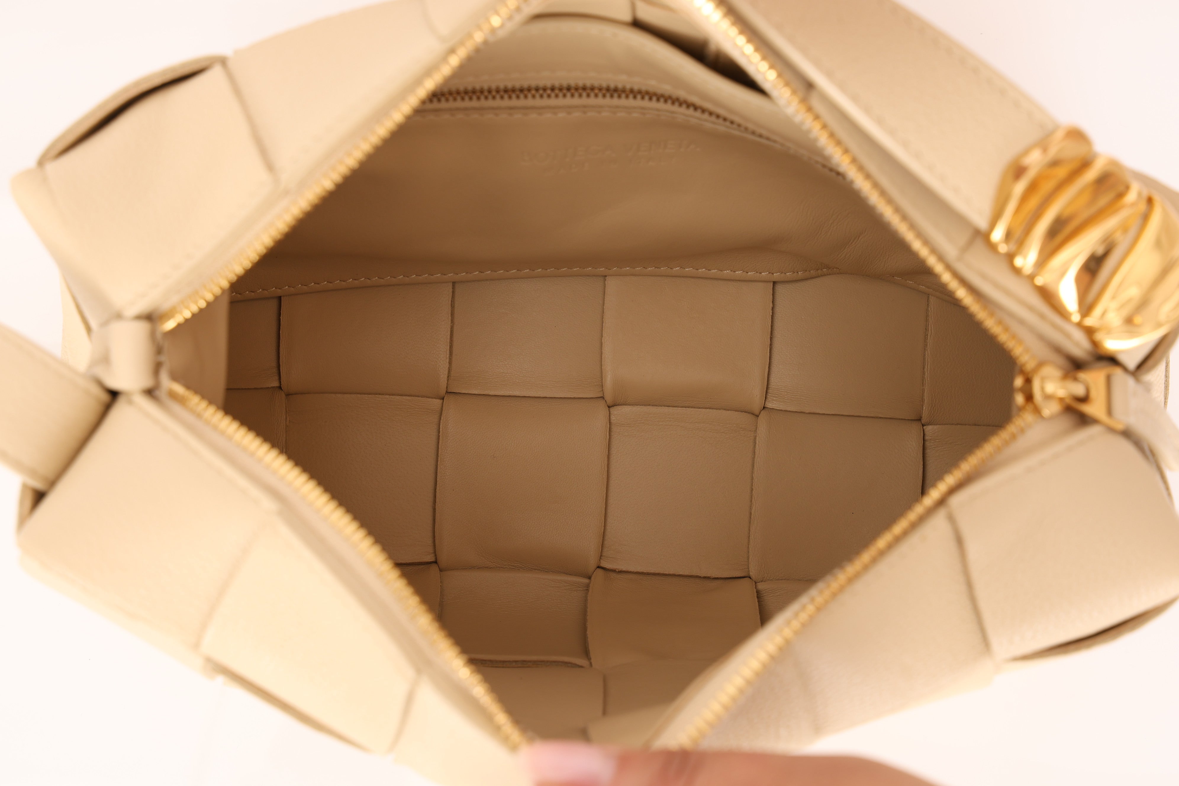 Bottega Veneta Intrecciato Cassette Shoulder Bag
