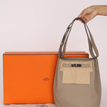 Hermès So Kelly 22 Naturel Clemence PHW