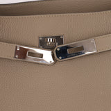 Hermès So Kelly 22 Naturel Clemence PHW
