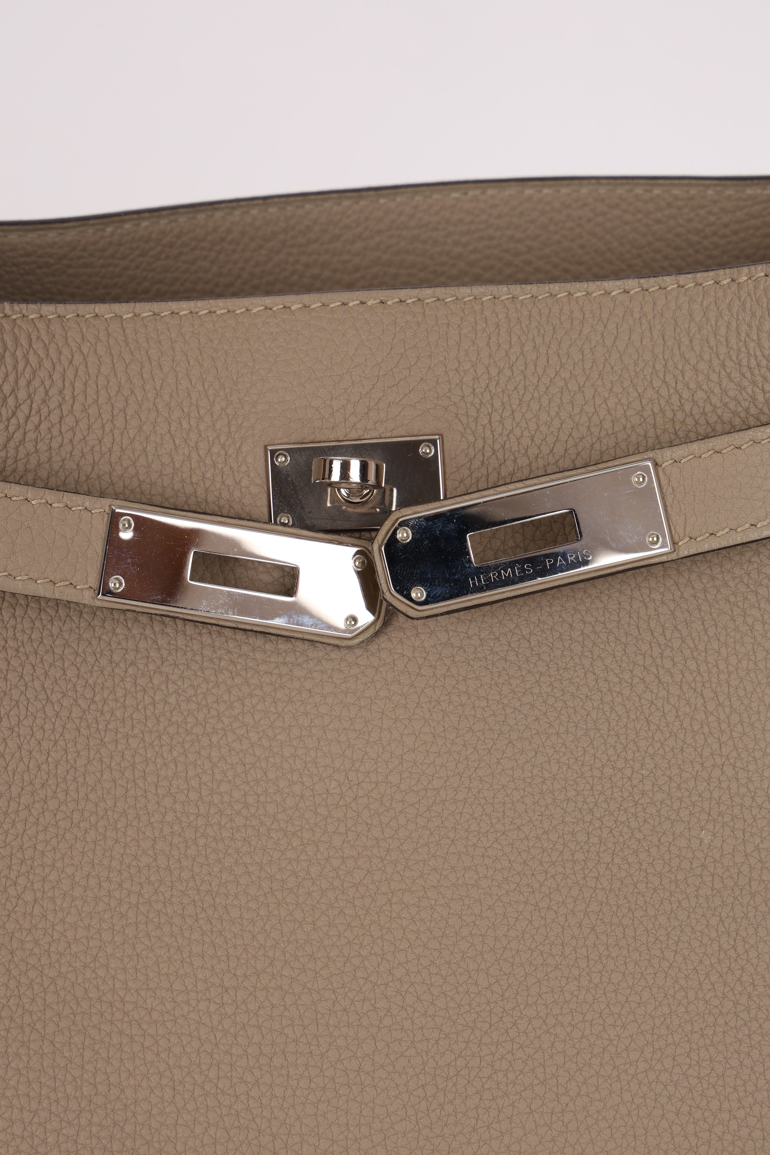 Hermès So Kelly 22 Naturel Clemence PHW