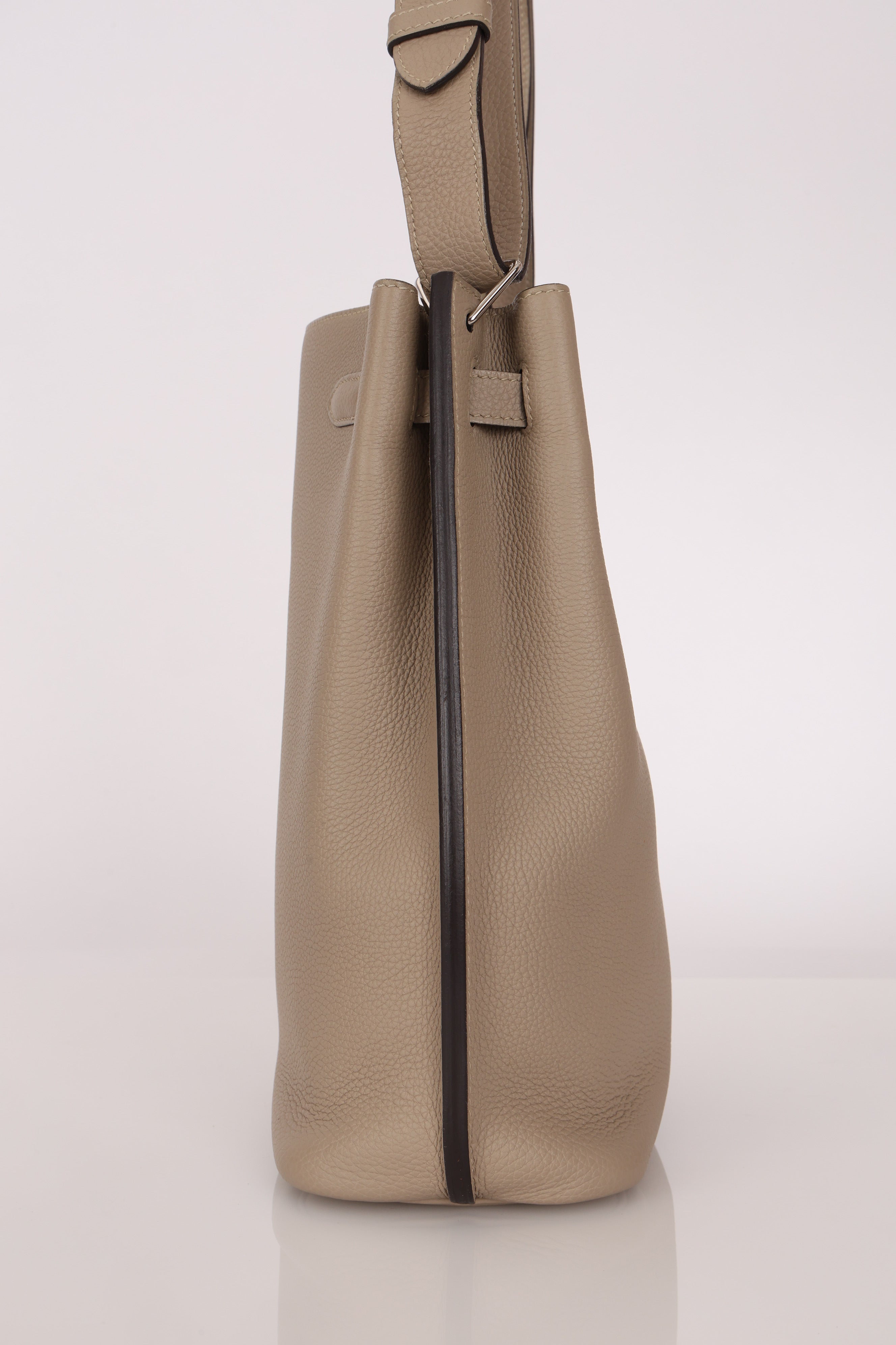 Hermès So Kelly 22 Naturel Clemence PHW