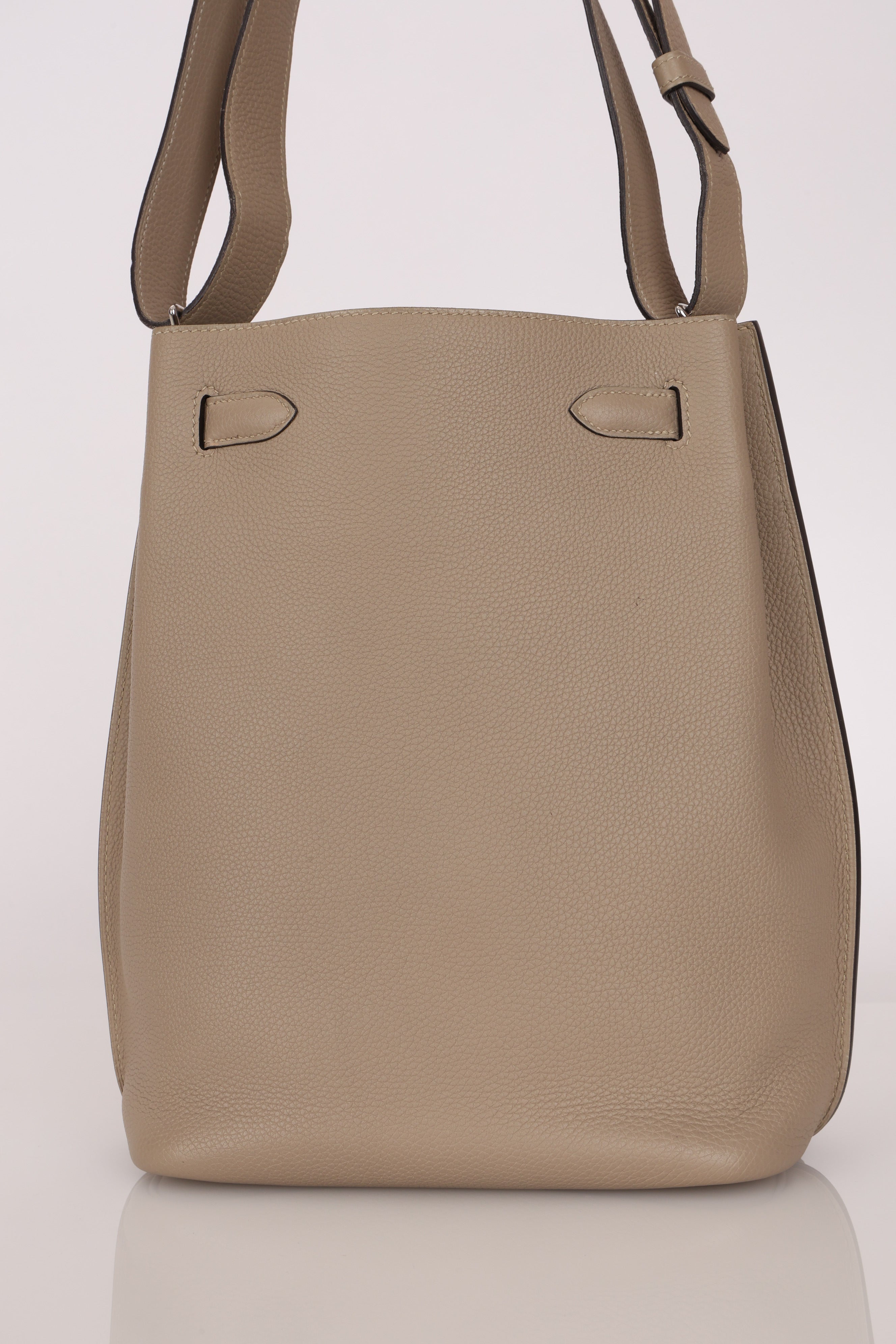 Hermès So Kelly 22 Naturel Clemence PHW