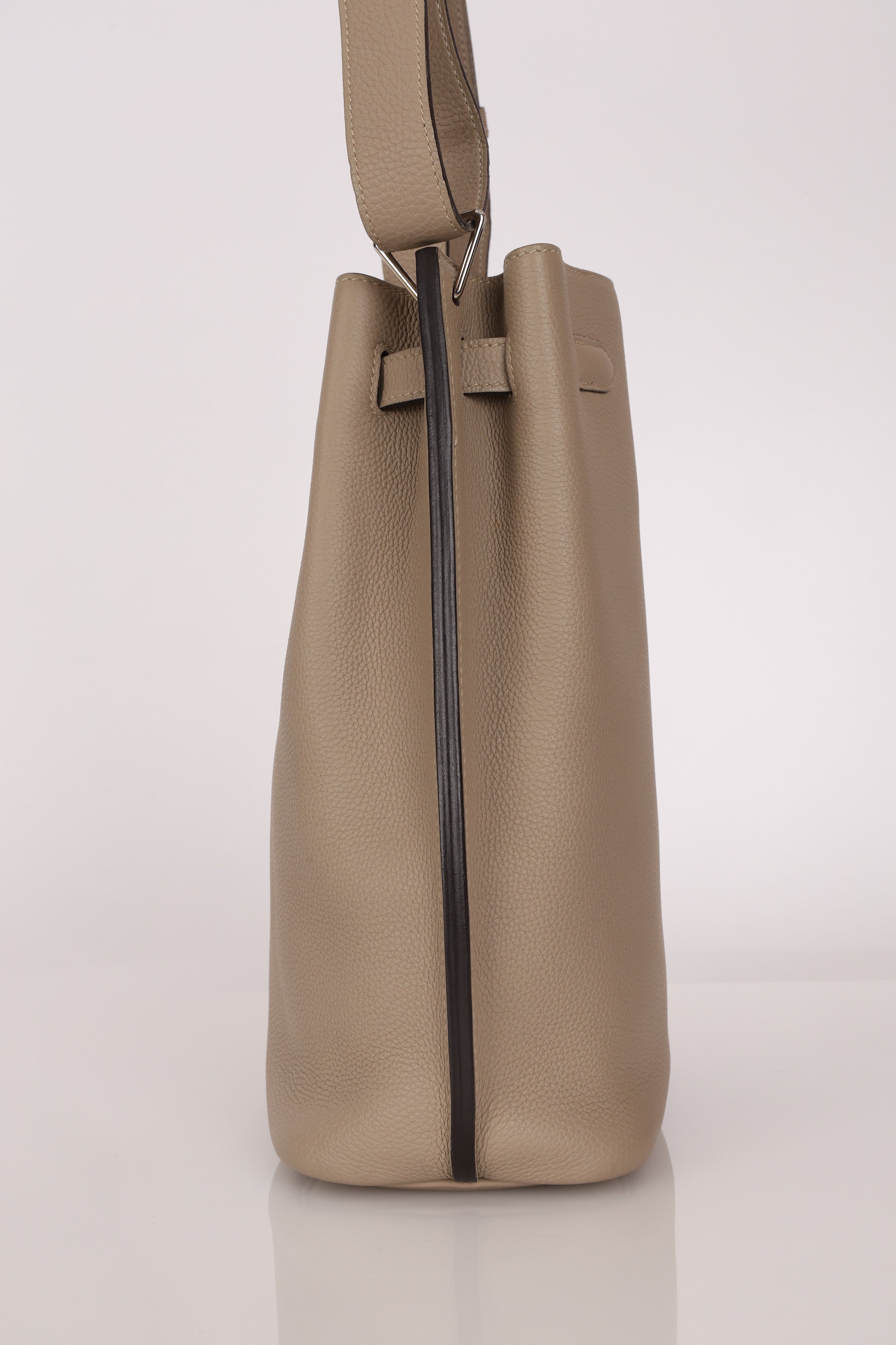 Hermès So Kelly 22 Naturel Clemence PHW