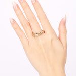 Effy Dragon Motif 14K Ruby and Diamond Ring, Size US 6.75