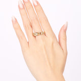 Effy Dragon Motif 14K Ruby and Diamond Ring, Size US 6.75
