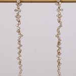 14K Yellow Gold Diamond Drop Earrings