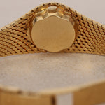 Ultra-Rare Omega De Ville 18K Yellow Gold Carnelian Watch 20mm