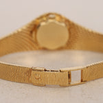 Ultra-Rare Omega De Ville 18K Yellow Gold Carnelian Watch 20mm