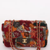 Chanel Medium Single Flap Multicolor Tweed AGHW