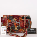 Chanel Medium Single Flap Multicolor Tweed AGHW