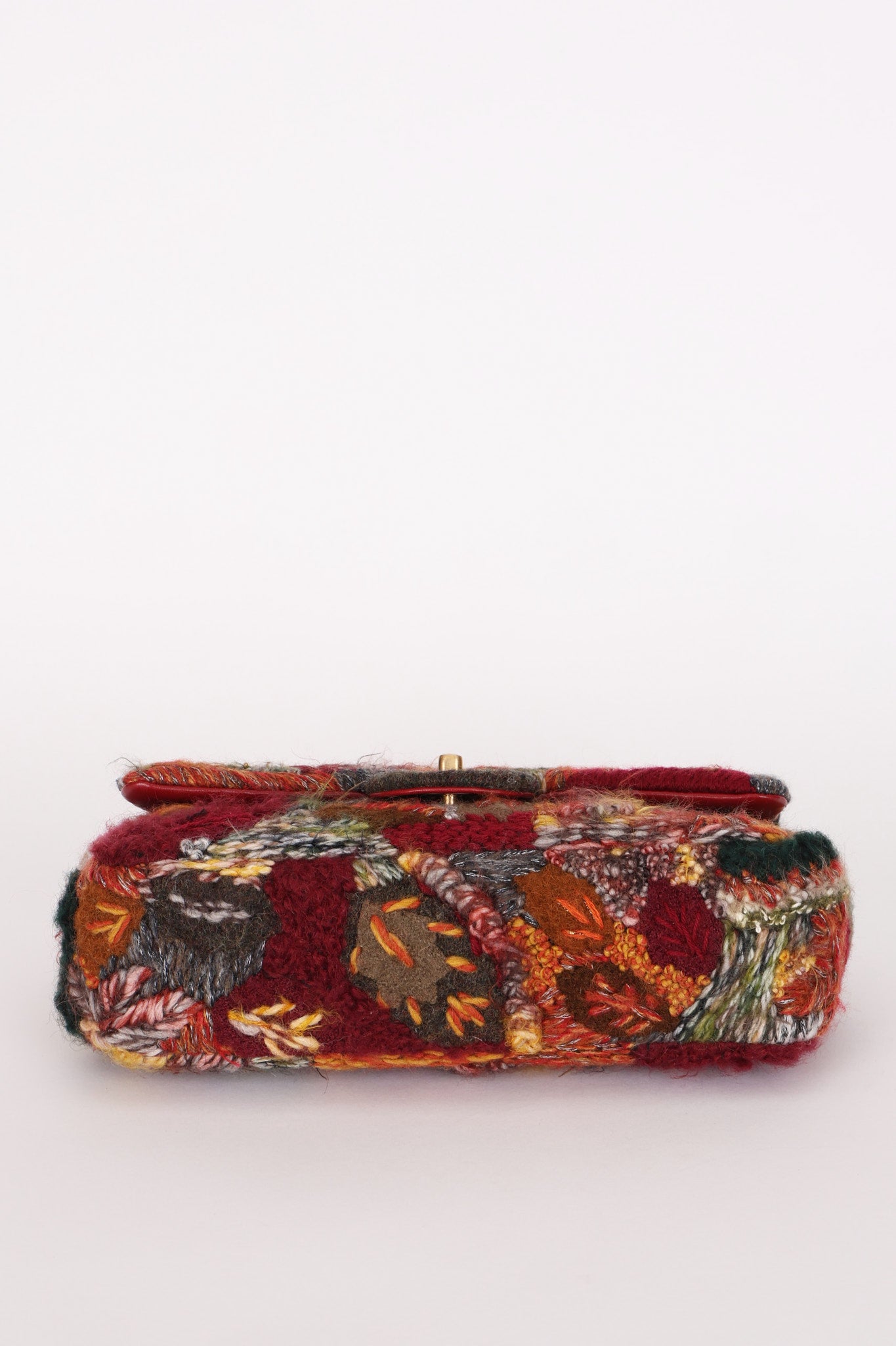 Chanel Medium Single Flap Multicolor Tweed AGHW