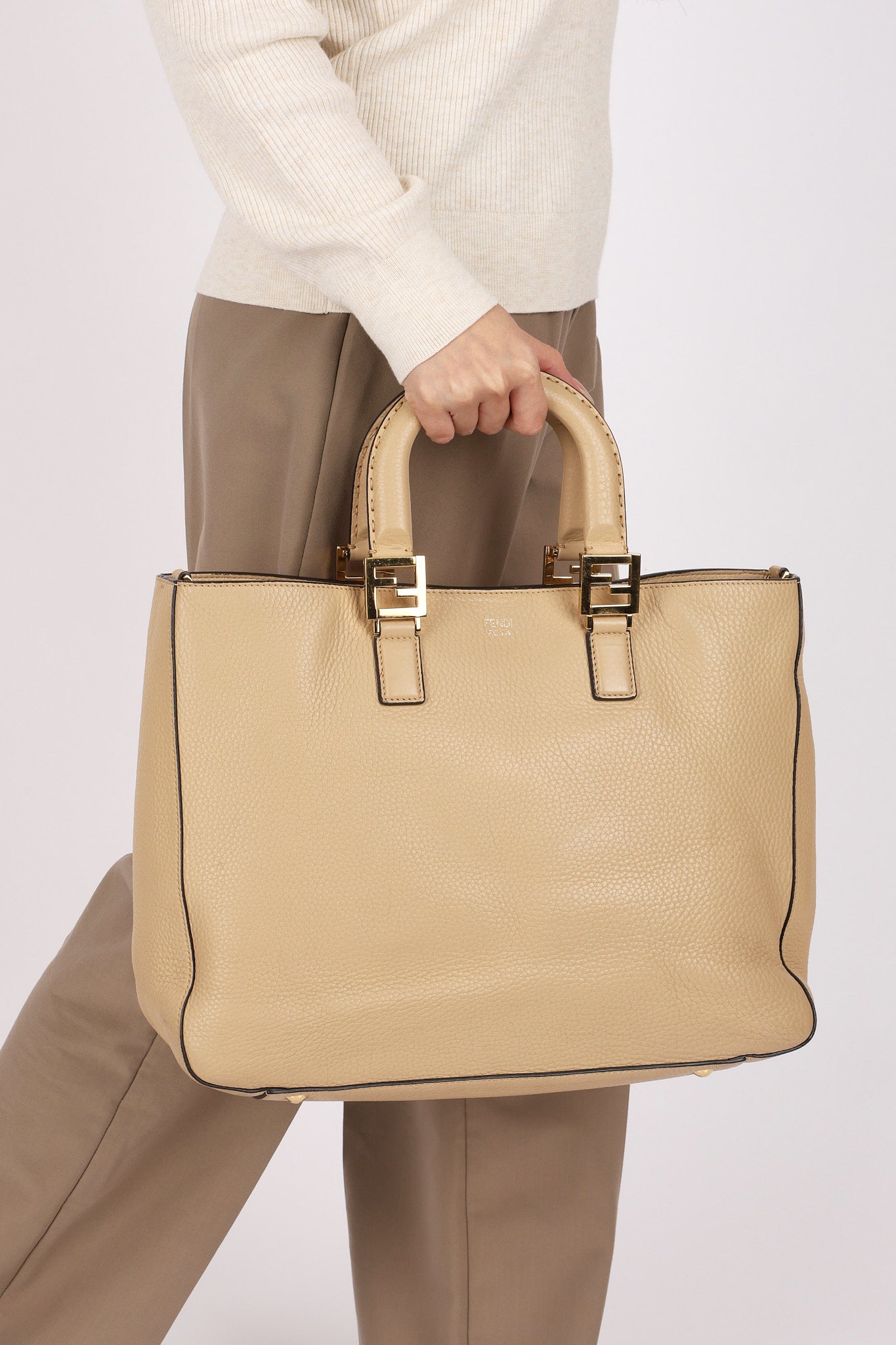 Fendi Top Handle Tote