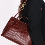 Bottega Veneta Alligator Small Andiamo Bag
