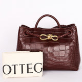 Bottega Veneta Alligator Small Andiamo Bag