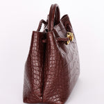 Bottega Veneta Alligator Small Andiamo Bag