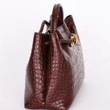 Bottega Veneta Alligator Small Andiamo Bag