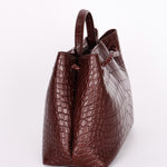 Bottega Veneta Alligator Small Andiamo Bag